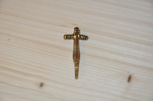 Germanische Kreuzfibel aus Bronze