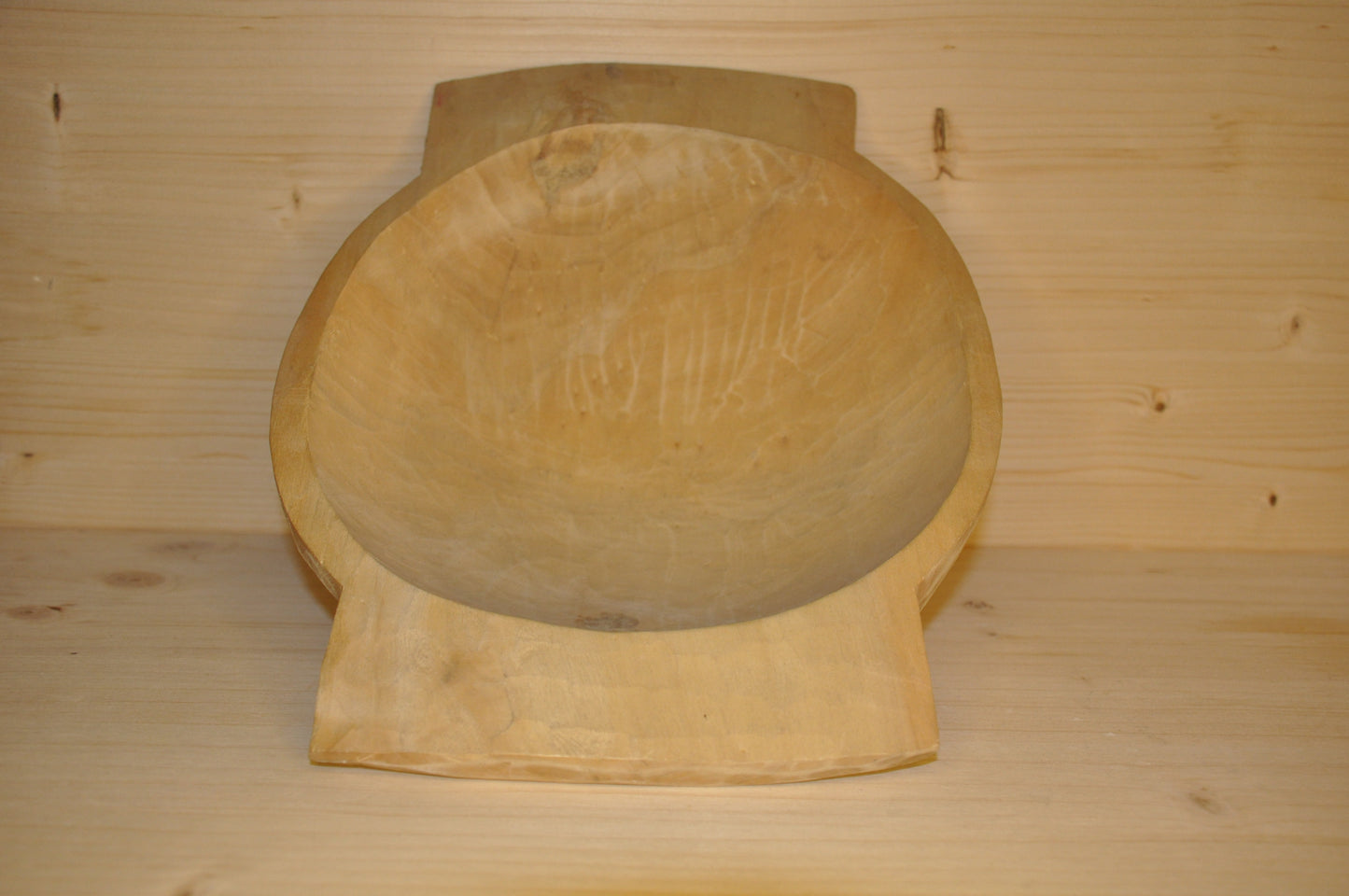 Holzmolle mit Griffen