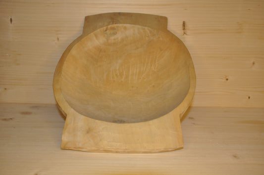 Holzmolle mit Griffen
