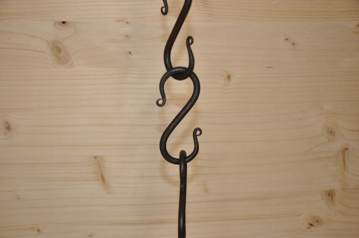 S-Haken aus geschmiedetem Eisen (Einzelabgabe)