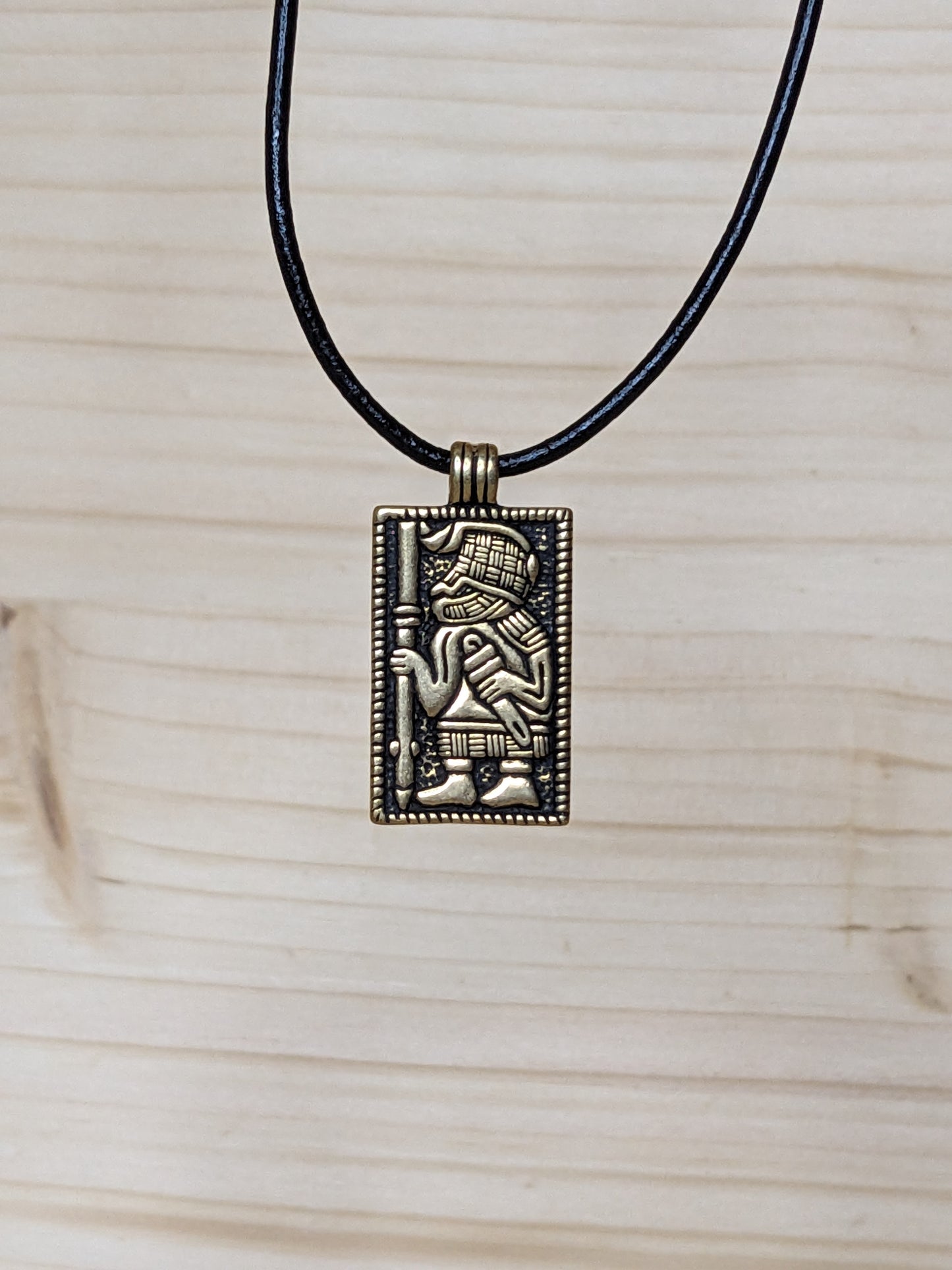 Krieger-Anhänger nach skandinavischem Fundmotiv (Schweden)