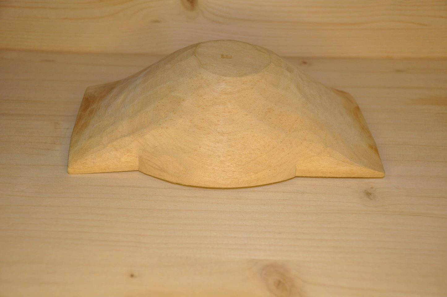 Holzmolle mit Griffen