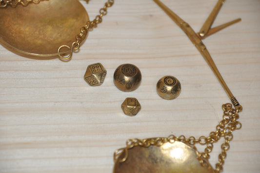 Wikinger-Gewichte aus Bronze