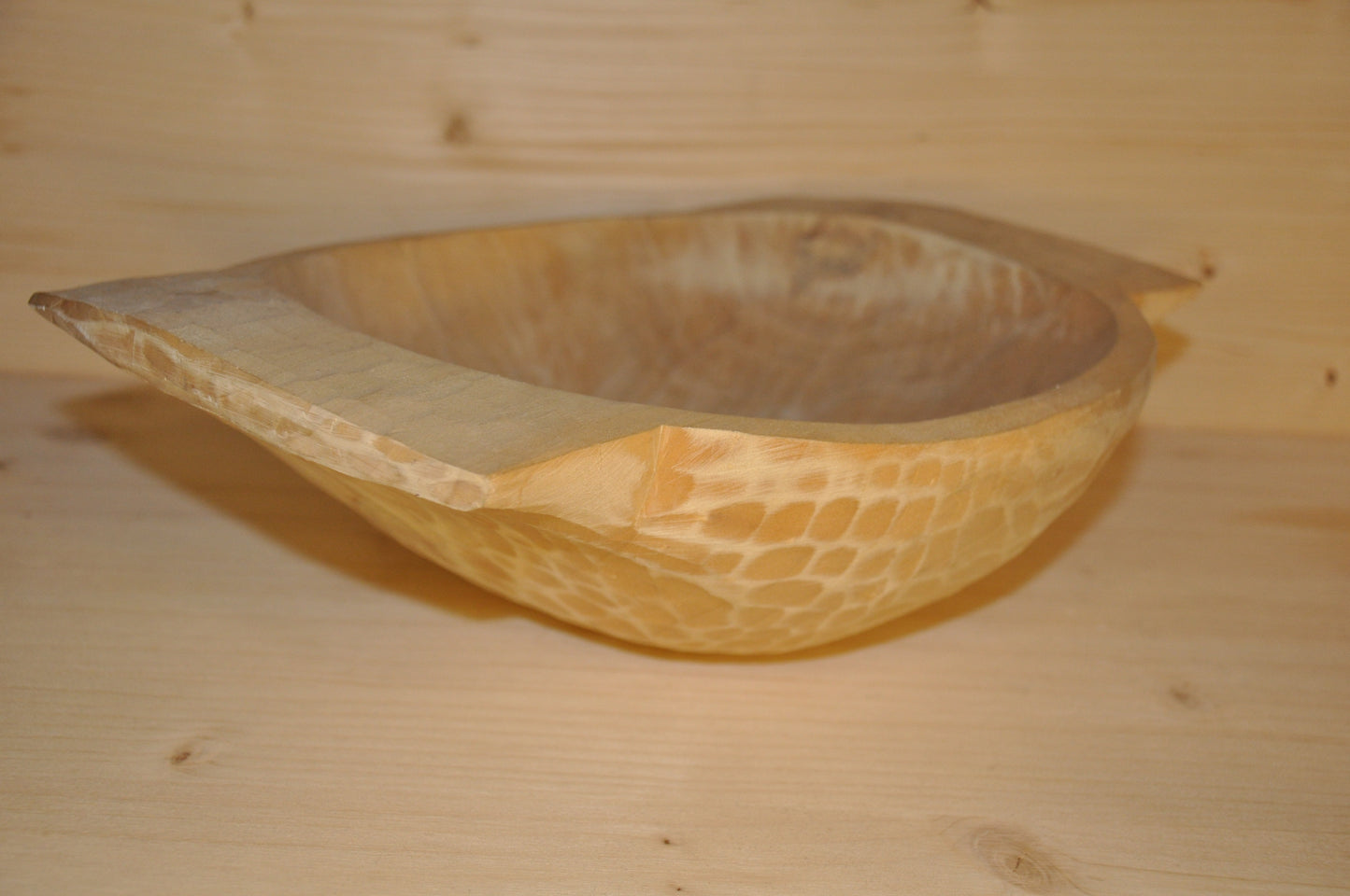 Holzmolle mit Griffen